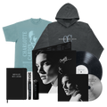 Vinyle (Exclusif, signé) + CD + Hoodie + T-shirt Bleu + Goodies