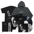 Vinyle (Exclusif, signé) + CD + Hoodie + T-shirt Noir + Goodies