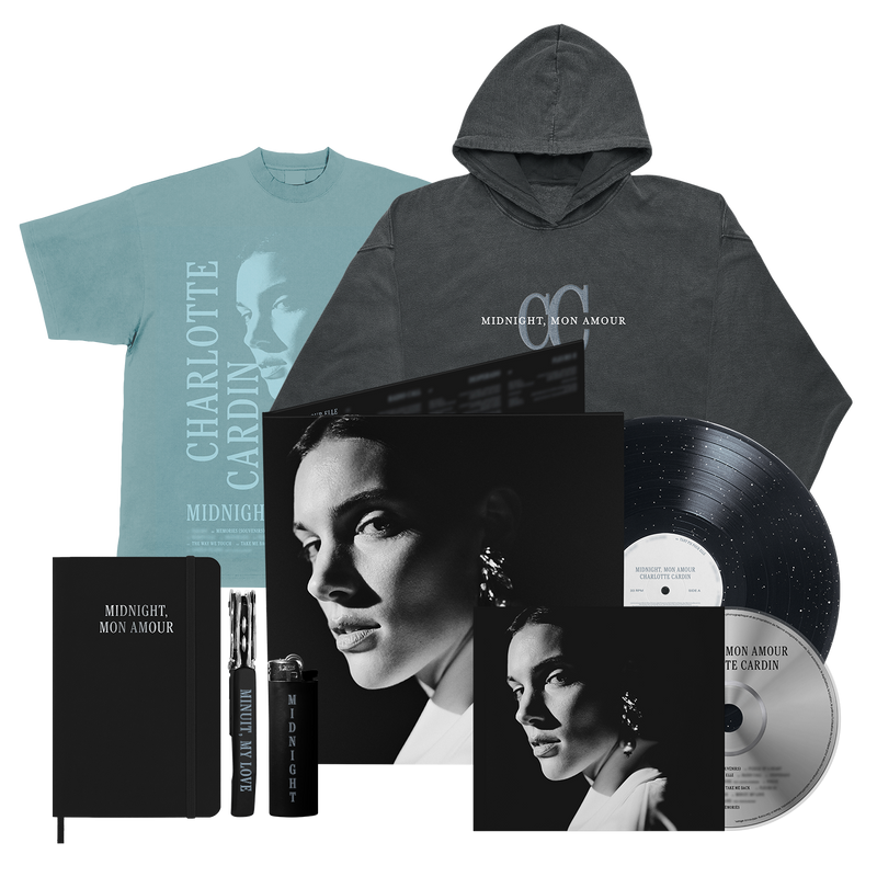 Vinyl (Exclusive) + CD + Hoodie + Blue T-shirt + Goodies