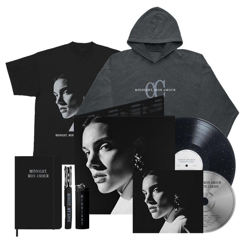 Vinyl (Exclusive) + CD + Hoodie + Black T-shirt + Goodies