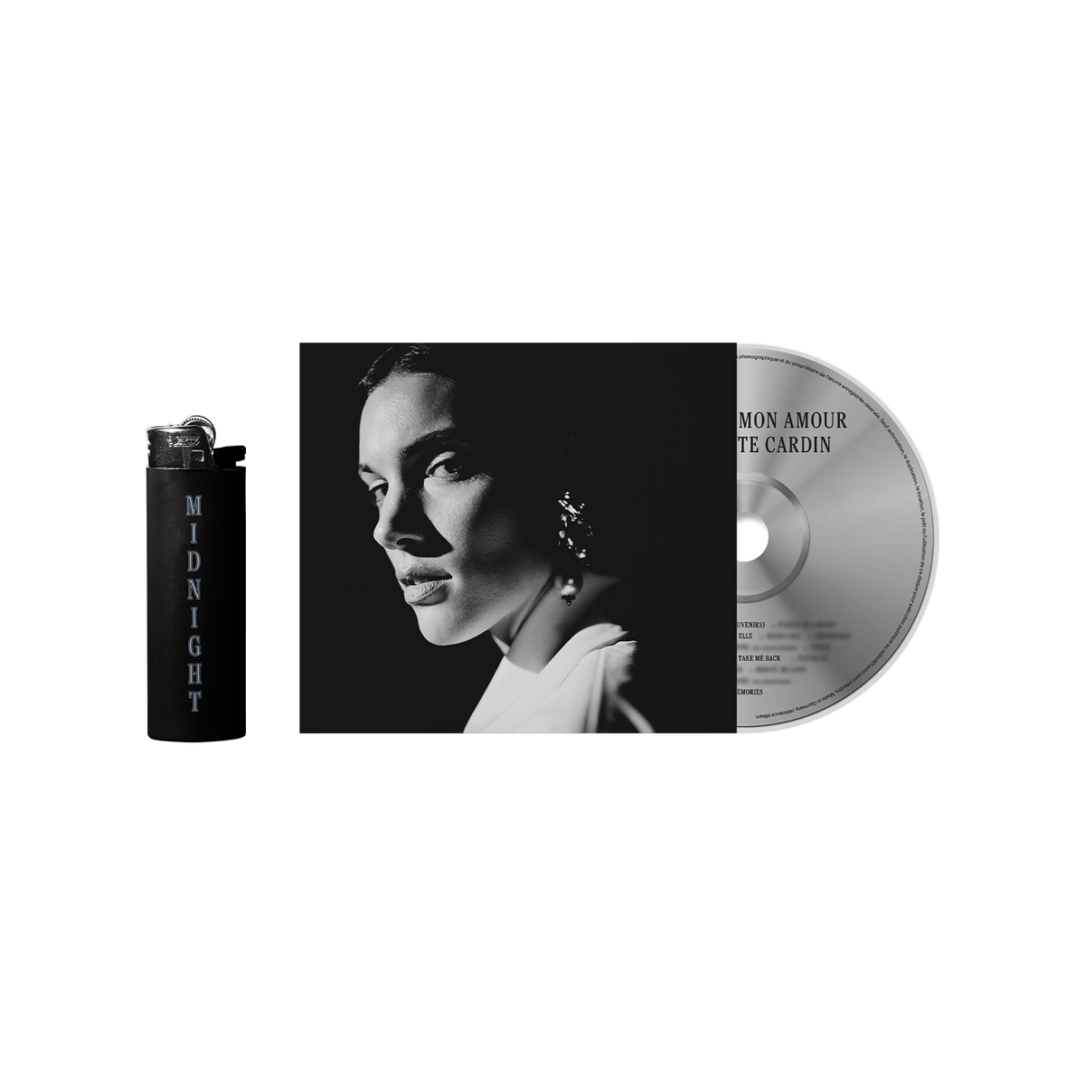 CD « Midnight, mon amour » + Briquet