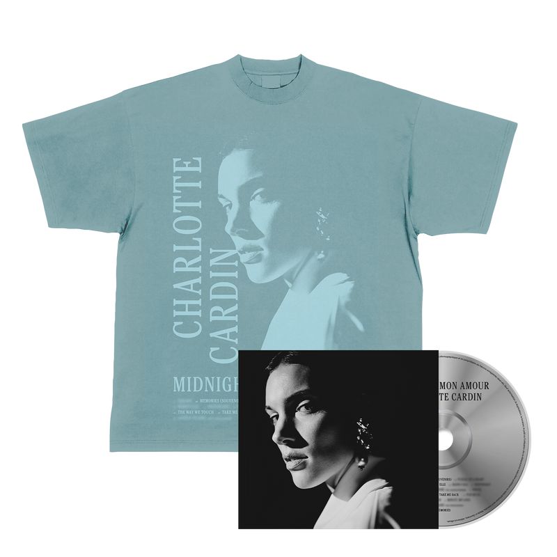 “Midnight, mon amour” CD + Blue T-Shirt