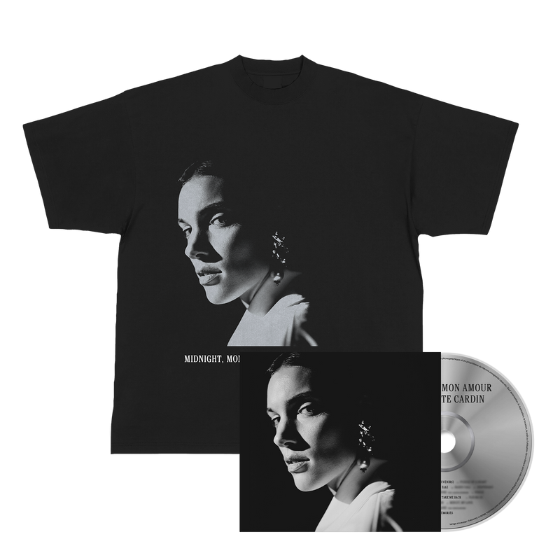 “Midnight, mon amour” CD + Black T-Shirt