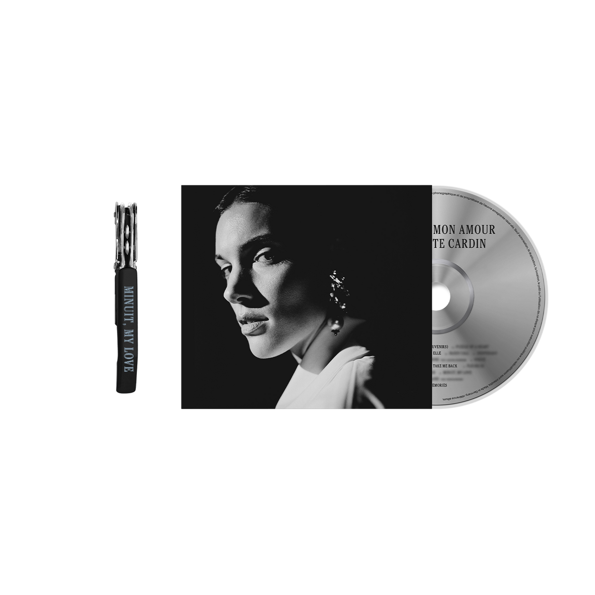 CD « Midnight, mon amour » + Ouvre-bouteille