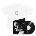 Vinyle « Midnight, mon amour » Édition exclusive Midnight Sky, signé + T-shirt blanc