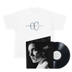 Vinyle « Midnight, mon amour » Édition exclusive Midnight Sky, signé + T-shirt blanc
