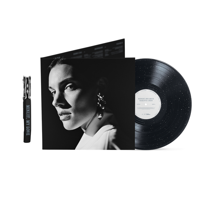 “Midnight, mon amour” Vinyl, Midnight Sky Exclusive Edition + Wine Opener