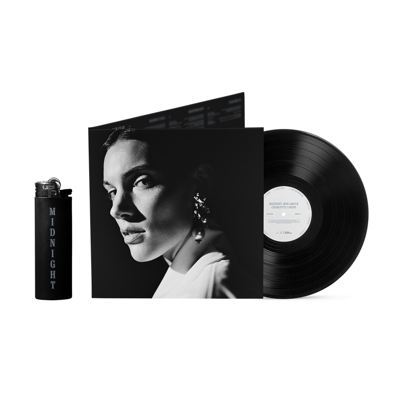 “Midnight, mon amour” Vinyl + Lighter
