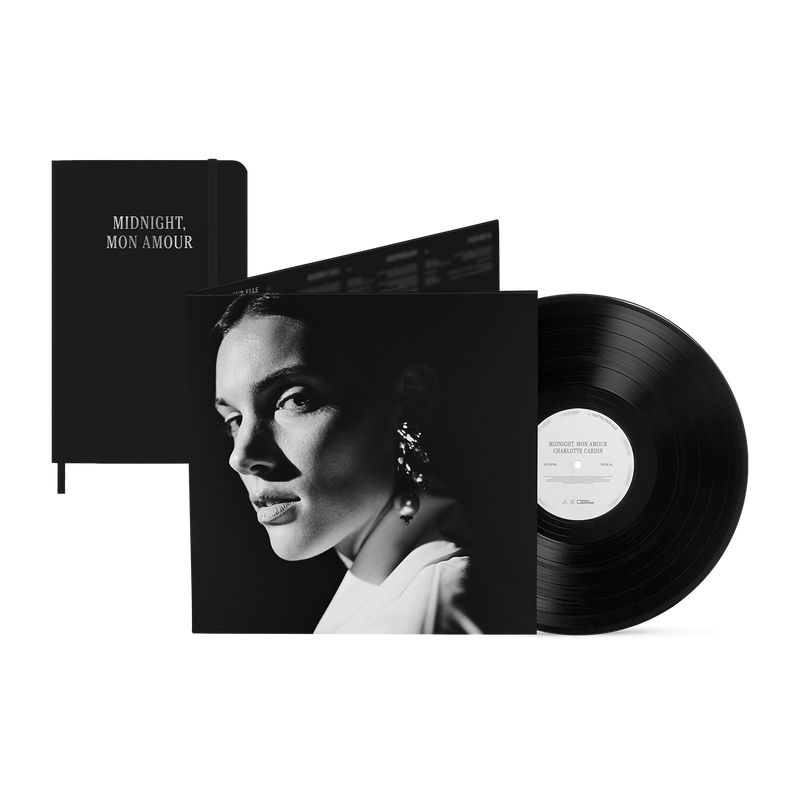 “Midnight, mon amour” Vinyl + Notebook