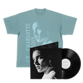Vinyle « Midnight, mon amour » + T-shirt bleu
