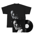 Vinyle « Midnight, mon amour » + T-shirt noir