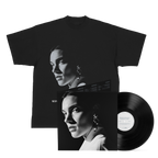 Vinyle « Midnight, mon amour » + T-shirt noir