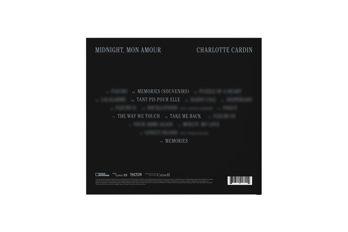 “Midnight, mon amour” CD